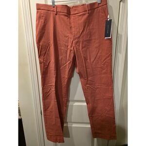 Tommy Hilfiger‎ THFLEX Men's Classic Fit Red Pants SZ 38  x 32 NWT
